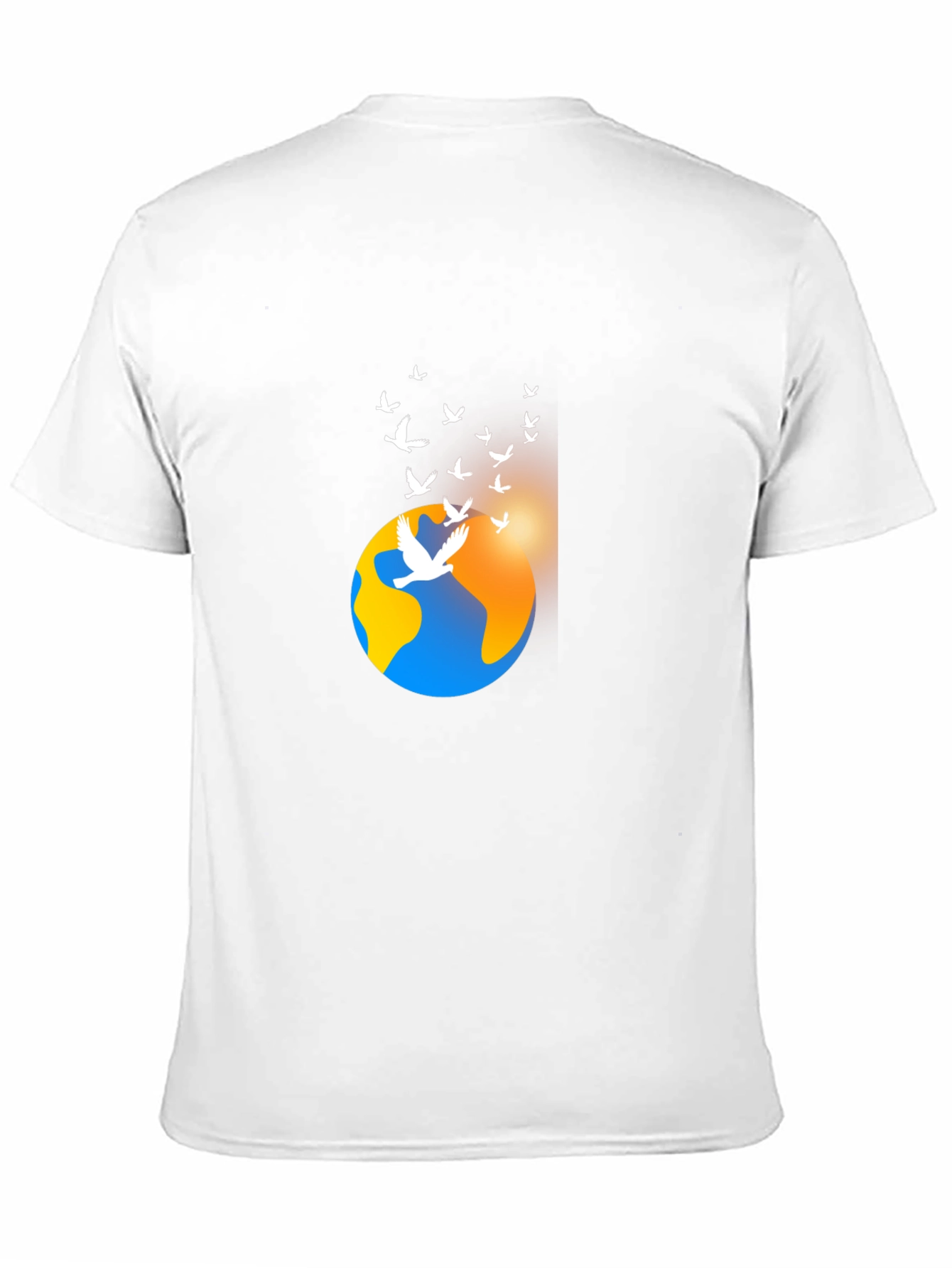Peaceful World Graphic Tee - Black
