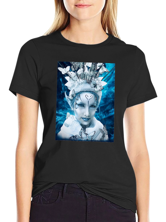 Butterfly Fairy Graphic Tee - Unique Fantasy Design