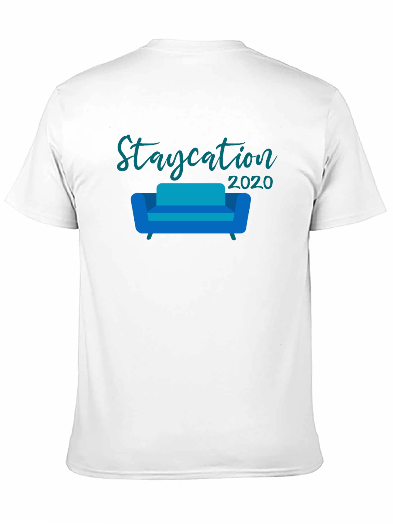Staycation 2020 Black Graphic Tee