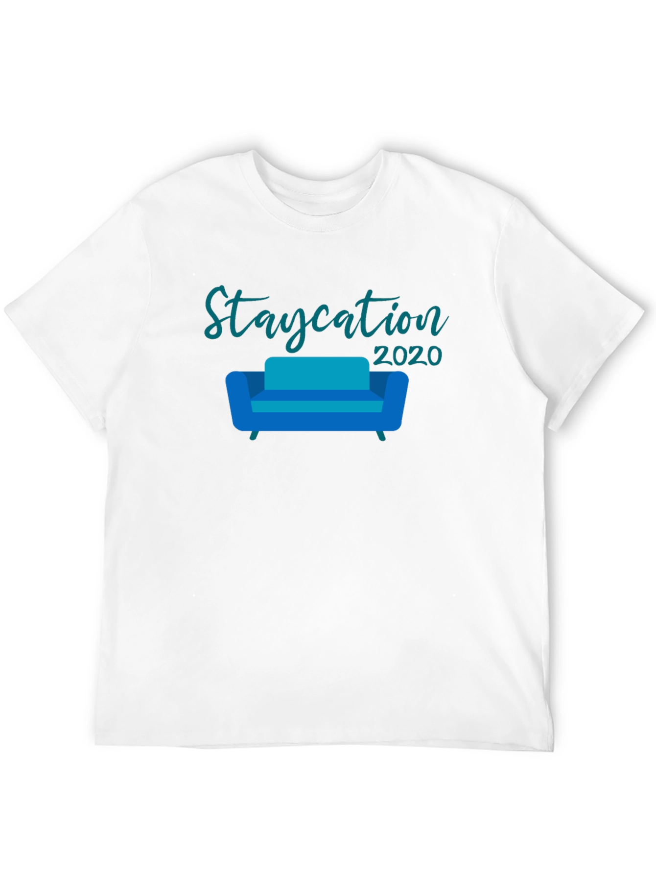 Staycation 2020 Black Graphic Tee