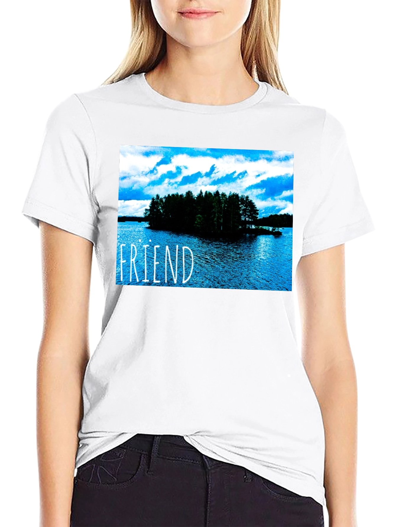 Friend Island T-Shirt - Nature Lover Tee