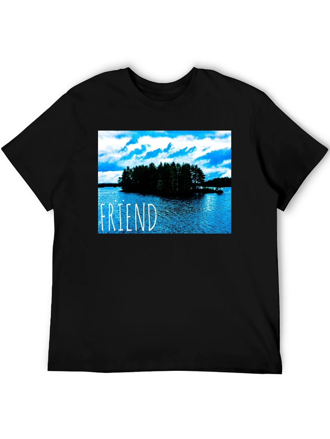 Friend Island T-Shirt - Nature Lover Tee