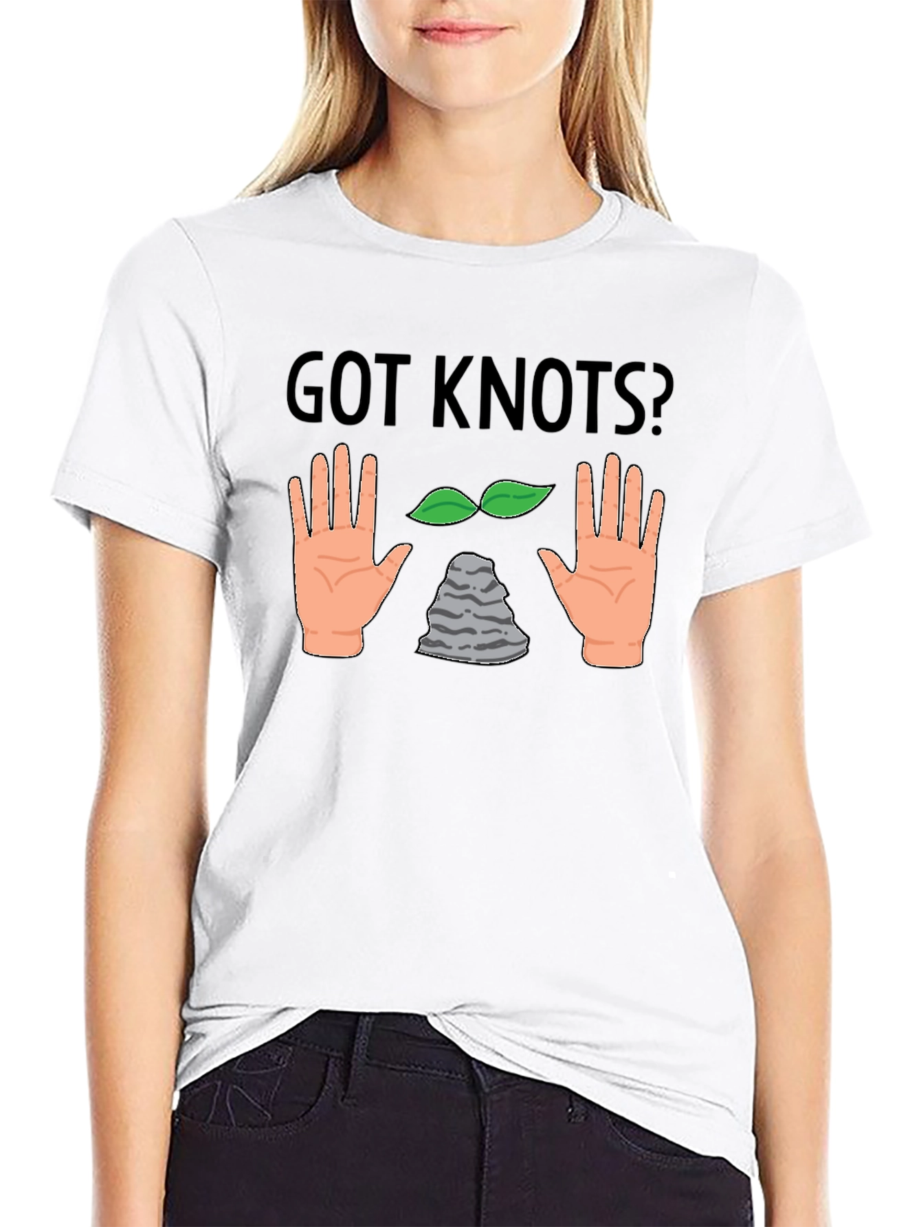 Got Knots? Graphic Print T-Shirt