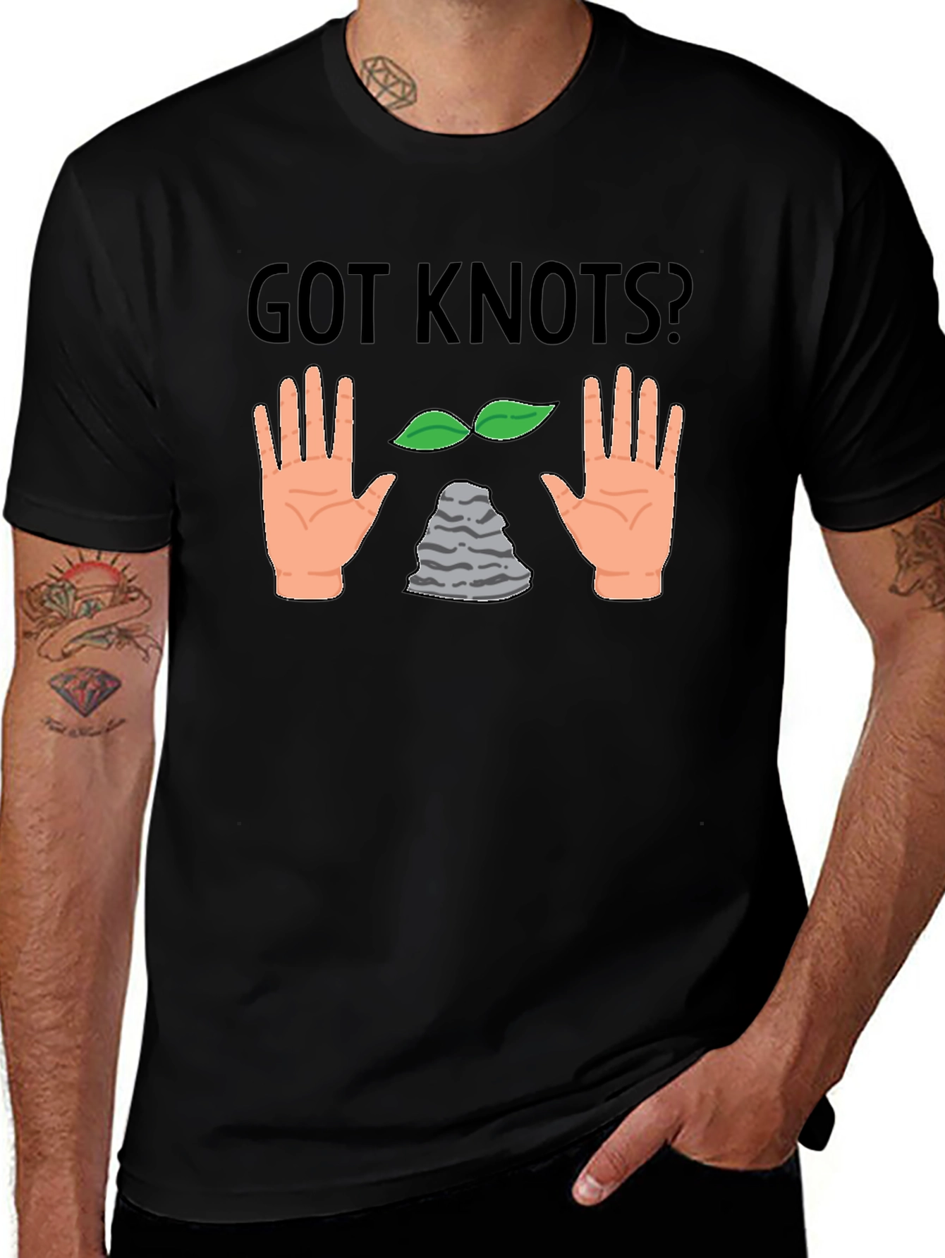 Got Knots? Graphic Print T-Shirt