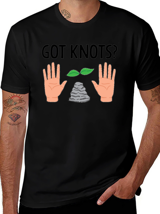 Got Knots? Graphic Print T-Shirt