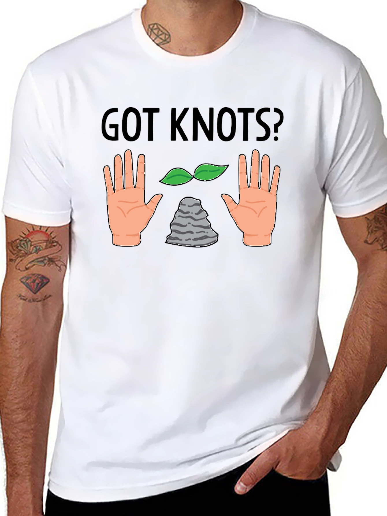Got Knots? Graphic Print T-Shirt
