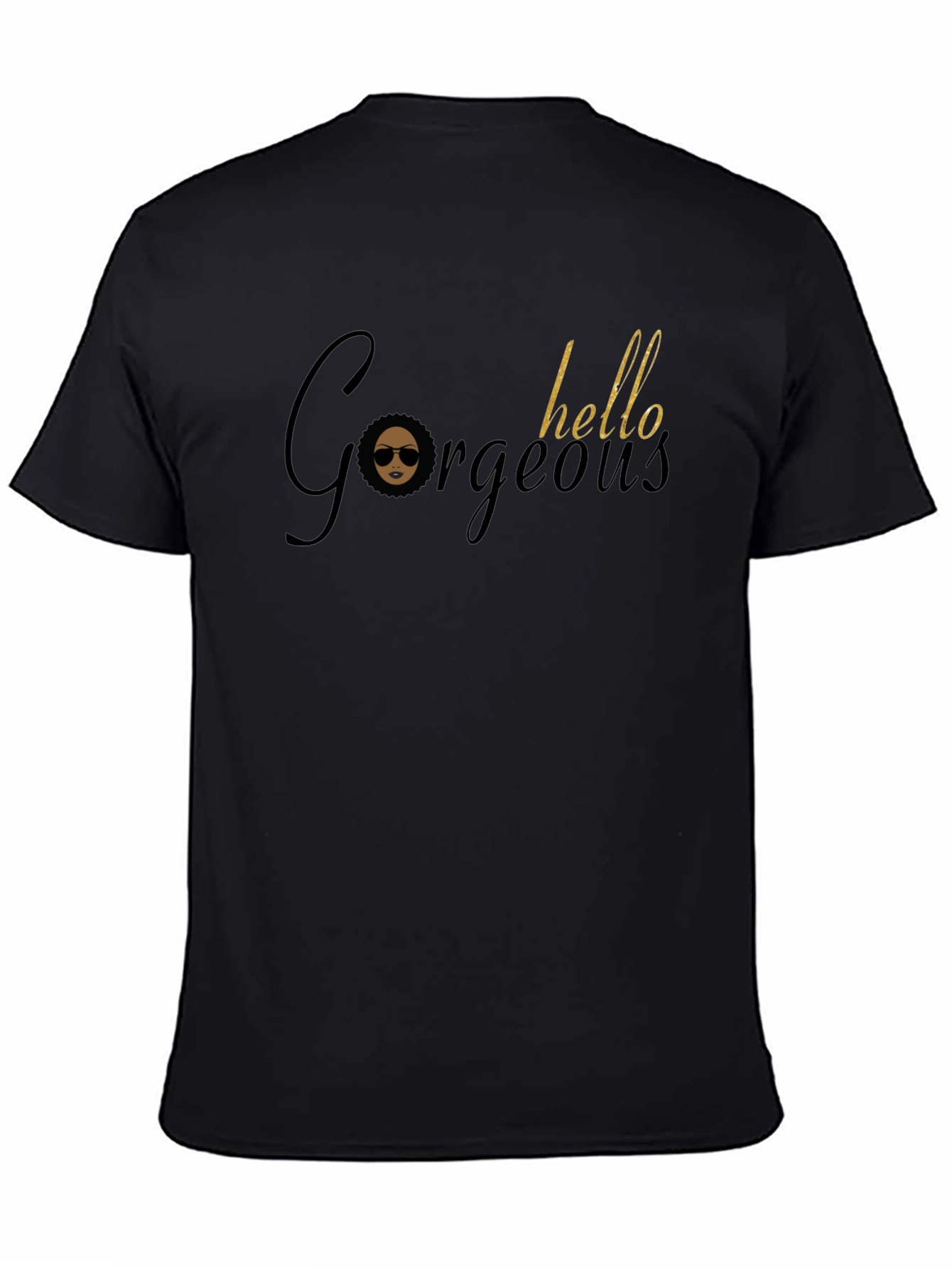 Gorgeous Hello Tee - Stylish Graphic T-Shirt