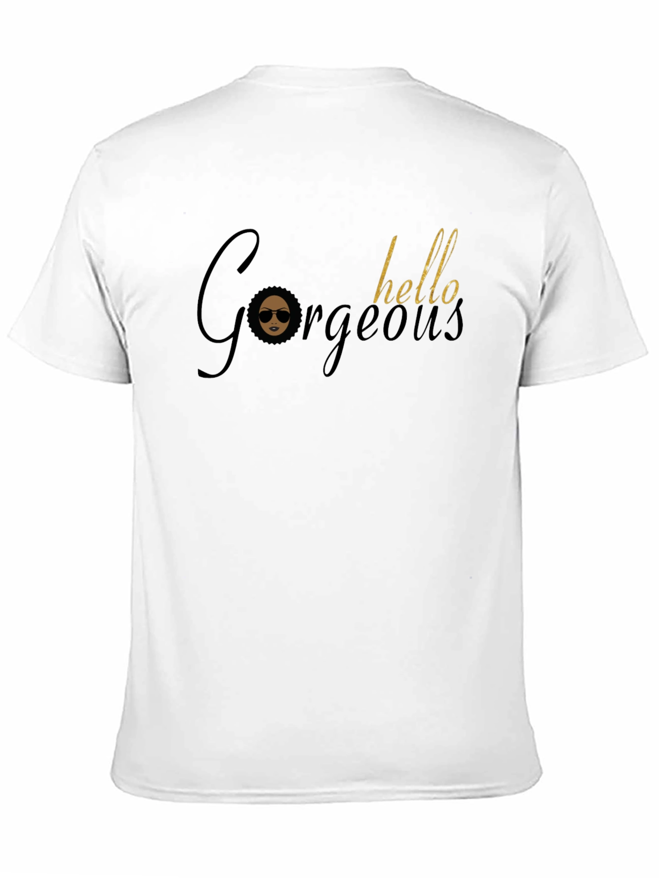 Gorgeous Hello Tee - Stylish Graphic T-Shirt