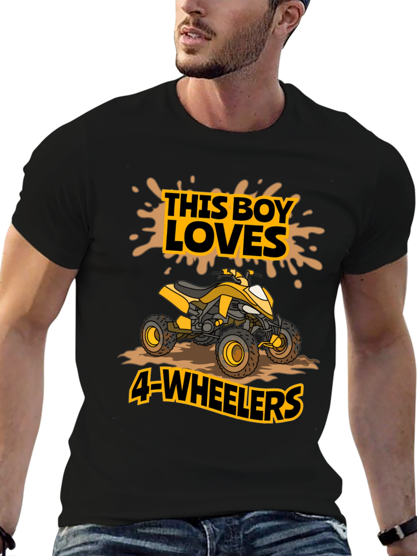 This Boy Loves 4-Wheelers T-Shirt ATV Off-Road Tee