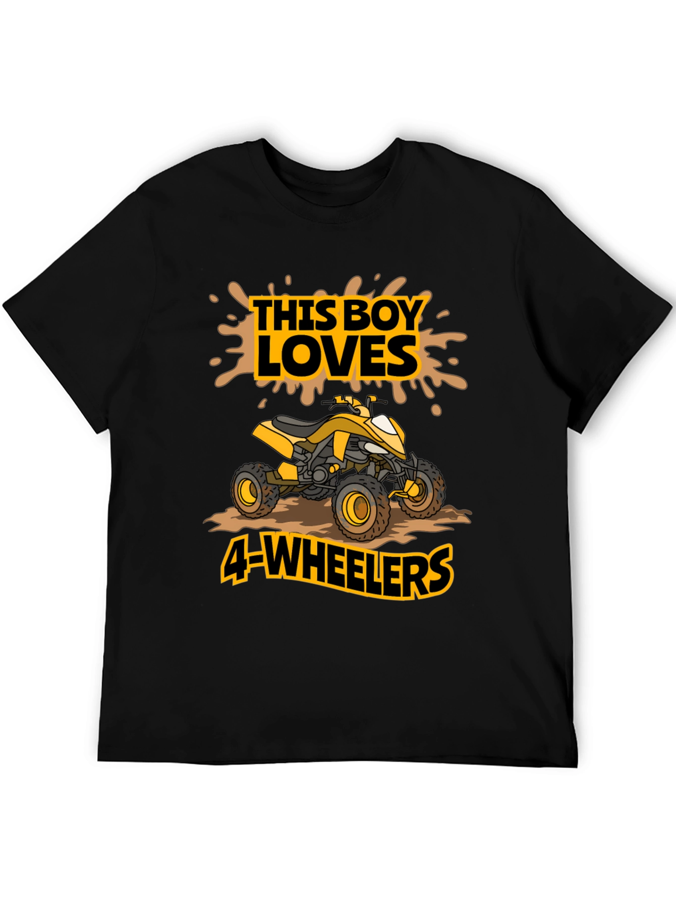 This Boy Loves 4-Wheelers T-Shirt ATV Off-Road Tee