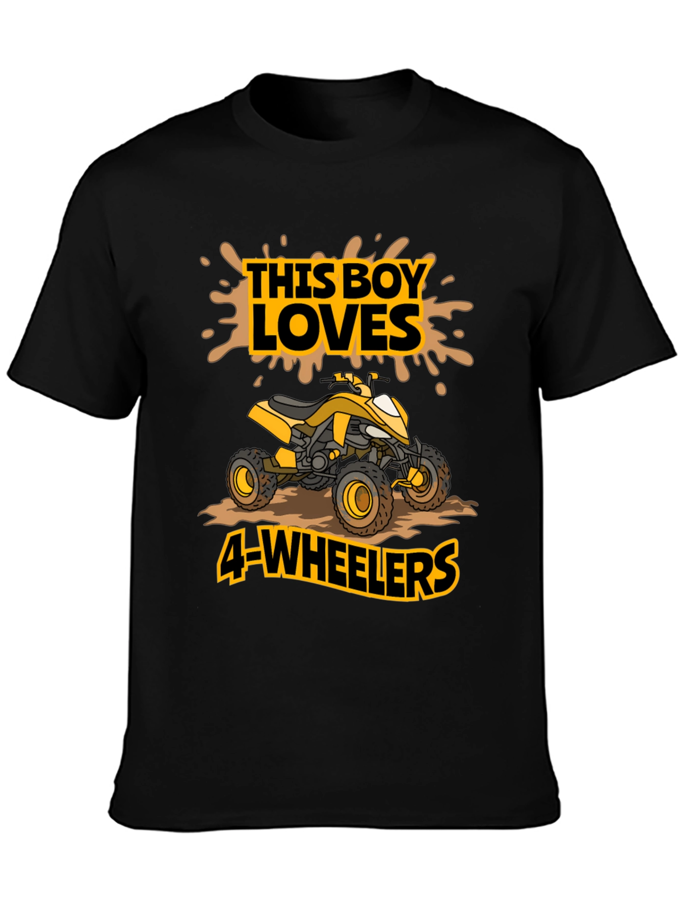 This Boy Loves 4-Wheelers T-Shirt ATV Off-Road Tee