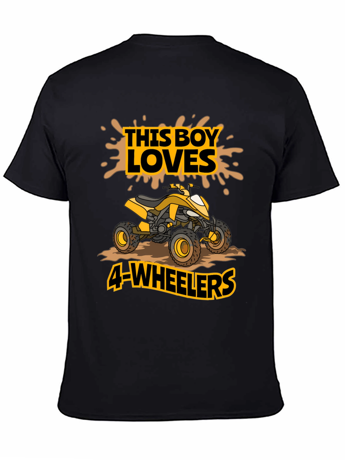 This Boy Loves 4-Wheelers T-Shirt ATV Off-Road Tee