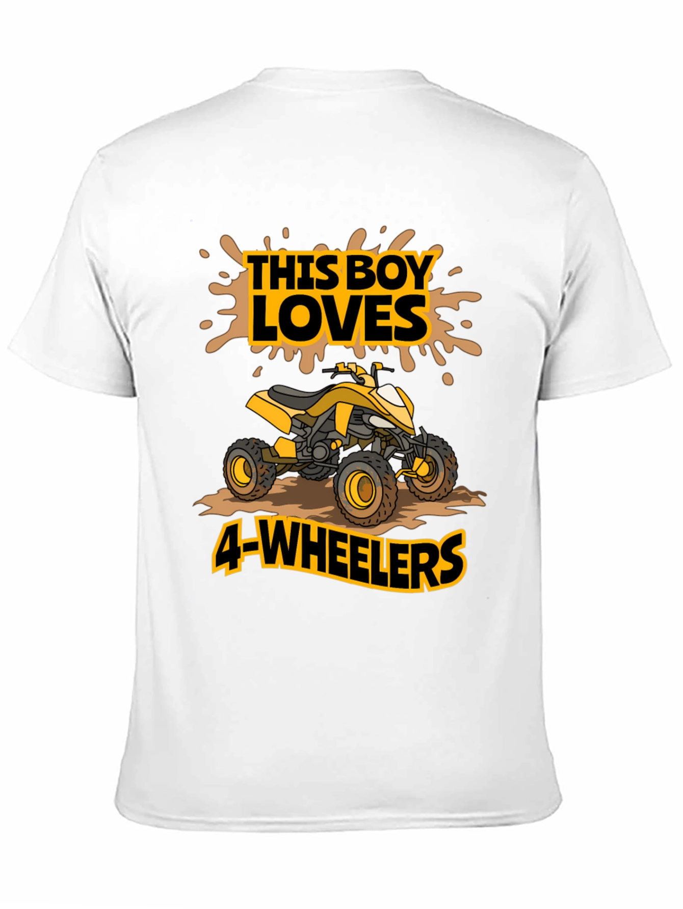 This Boy Loves 4-Wheelers T-Shirt ATV Off-Road Tee