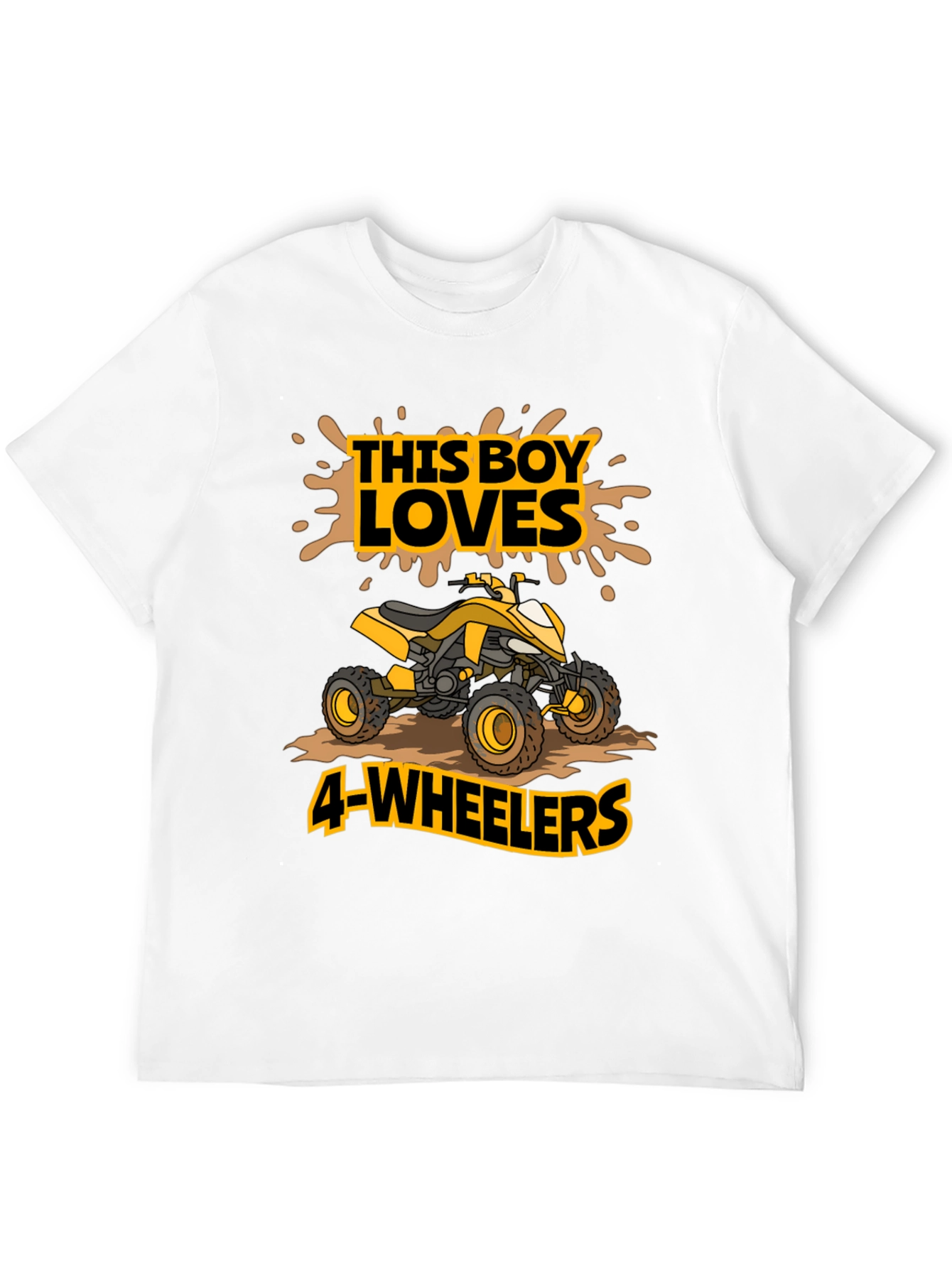 This Boy Loves 4-Wheelers T-Shirt ATV Off-Road Tee