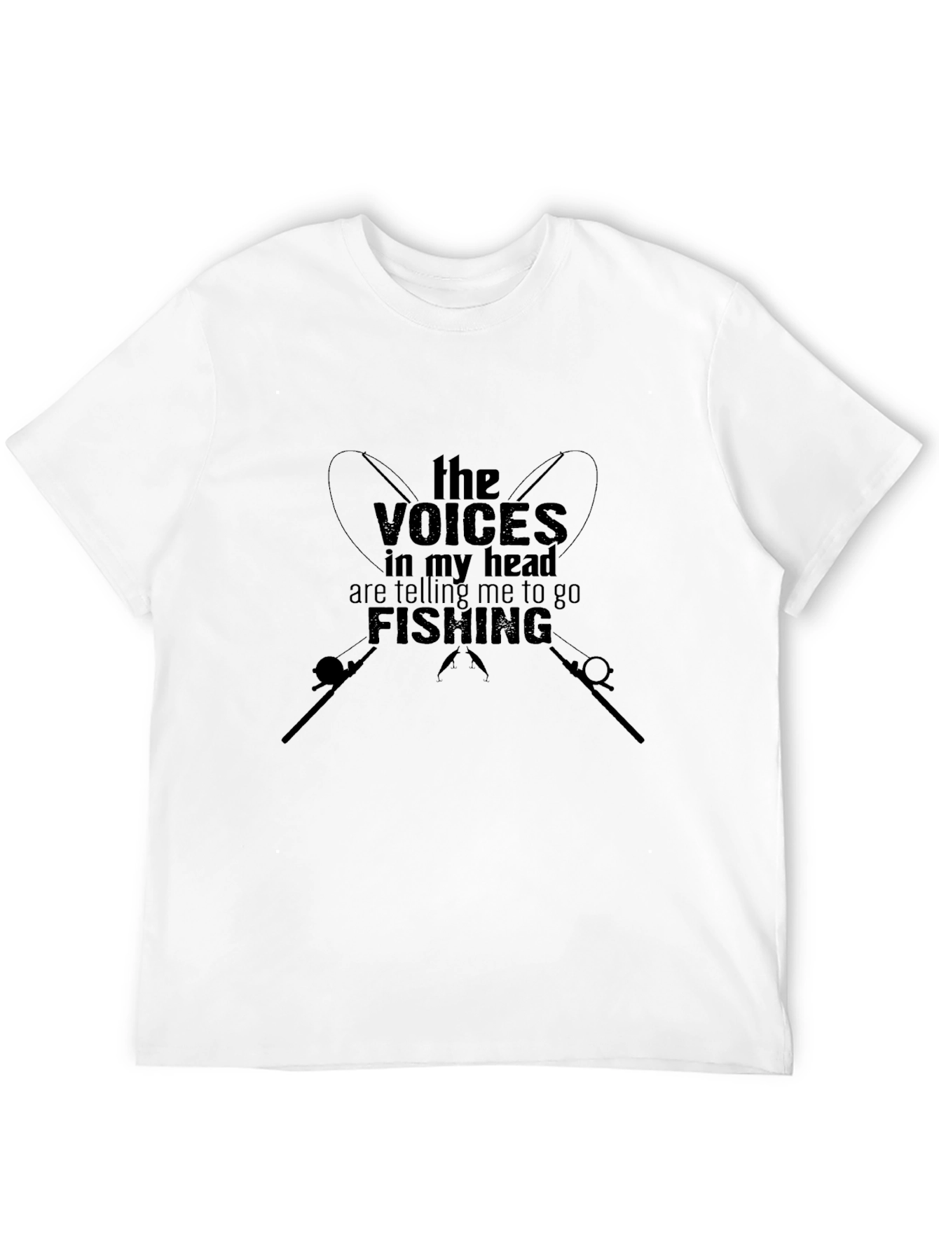 Fishing Voices Mens T-Shirt