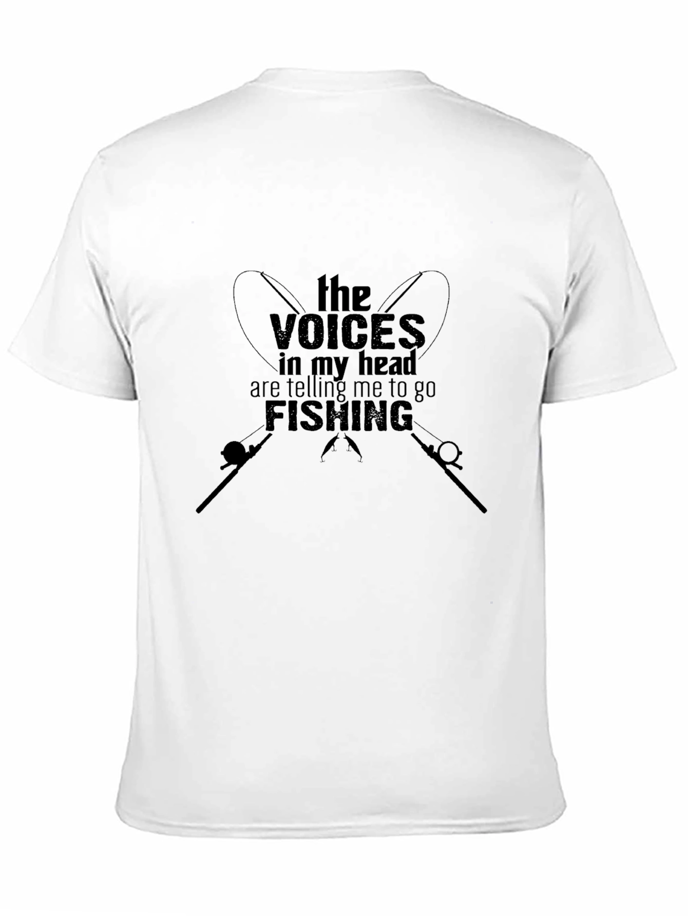 Fishing Voices Mens T-Shirt