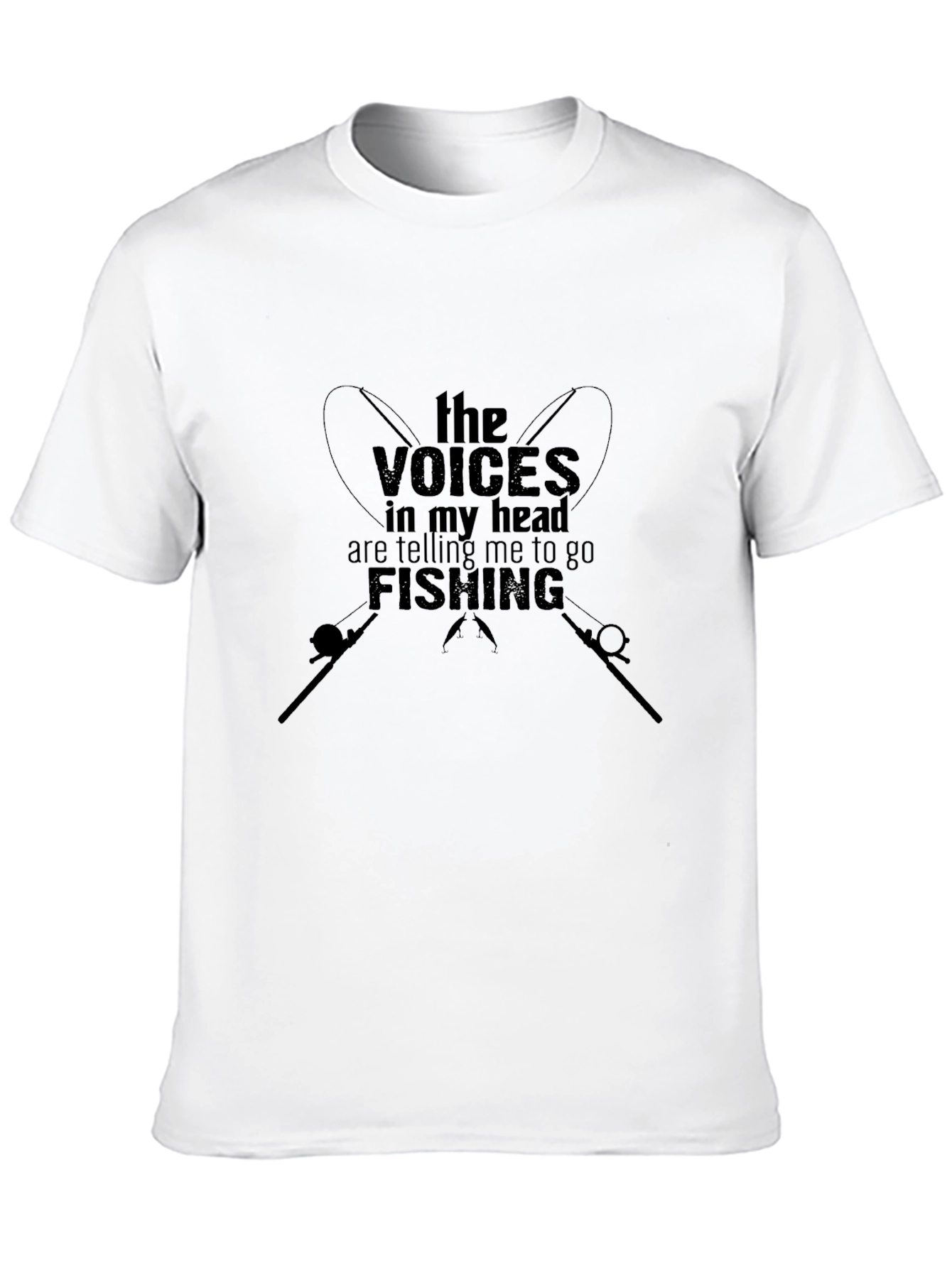 Fishing Voices Mens T-Shirt