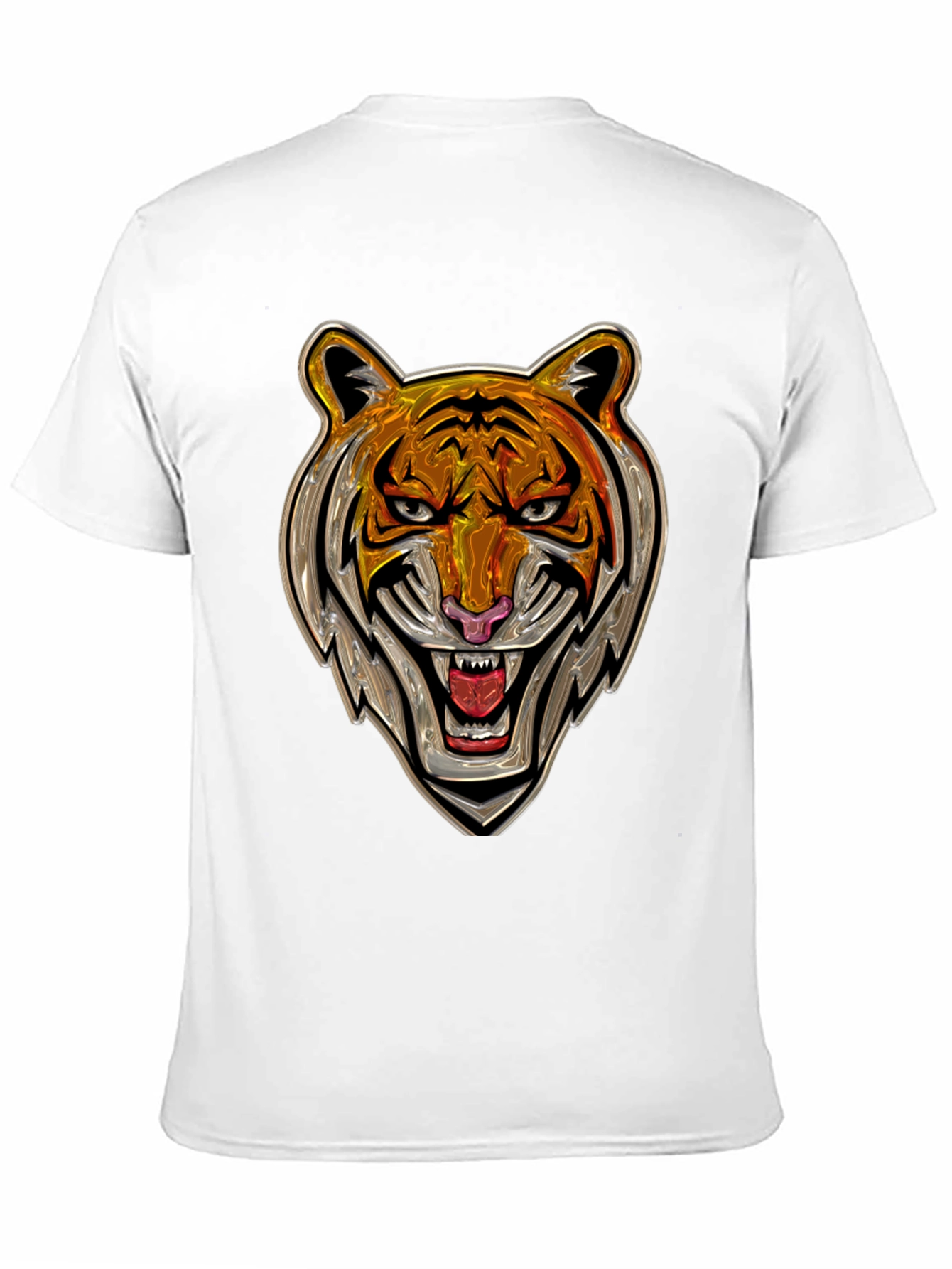 Roaring Tiger Graphic Tee - Bold Animal Print