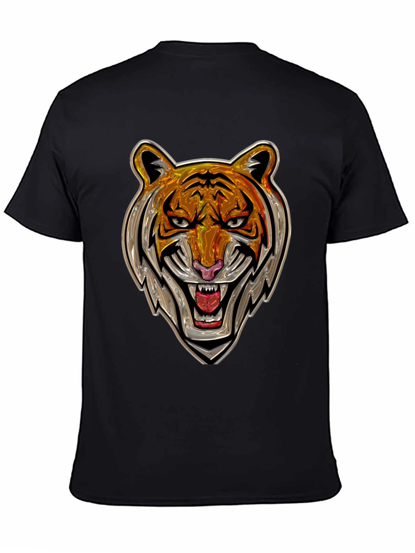 Roaring Tiger Graphic Tee - Bold Animal Print
