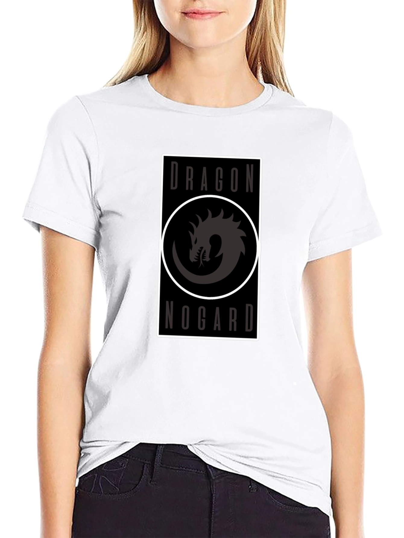 Dragon Nogard Graphic Tee - Black