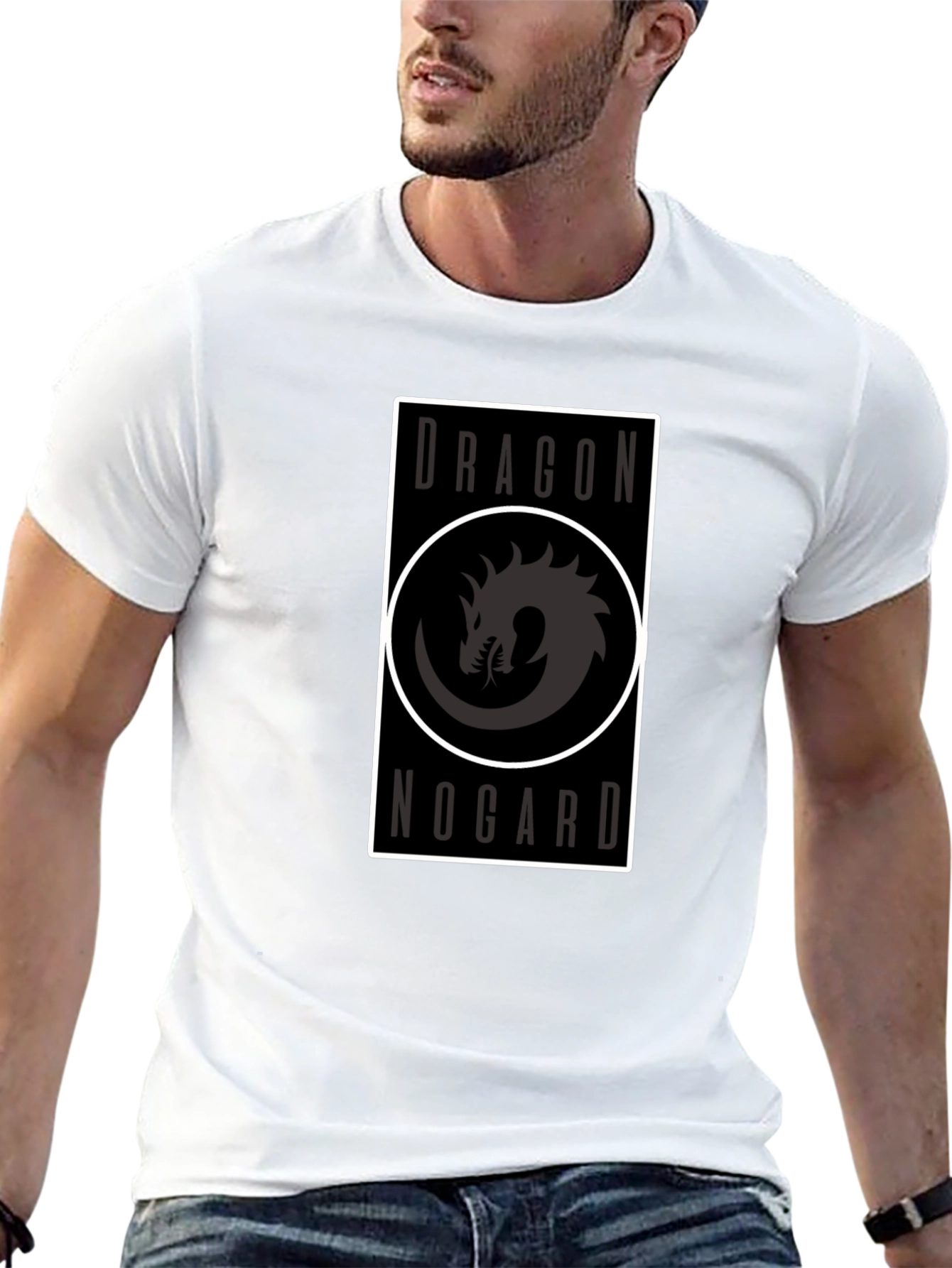 Dragon Nogard Graphic Tee - Black