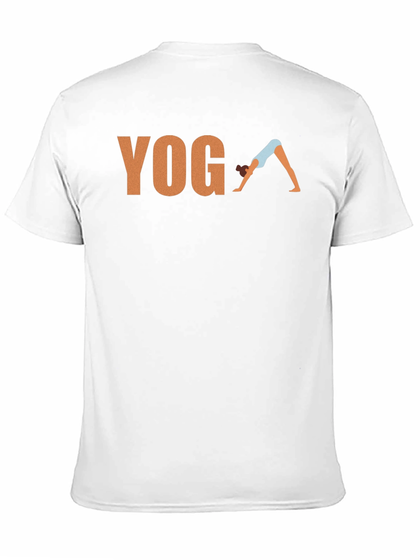 Yoga Pose Graphic T-Shirt - Black