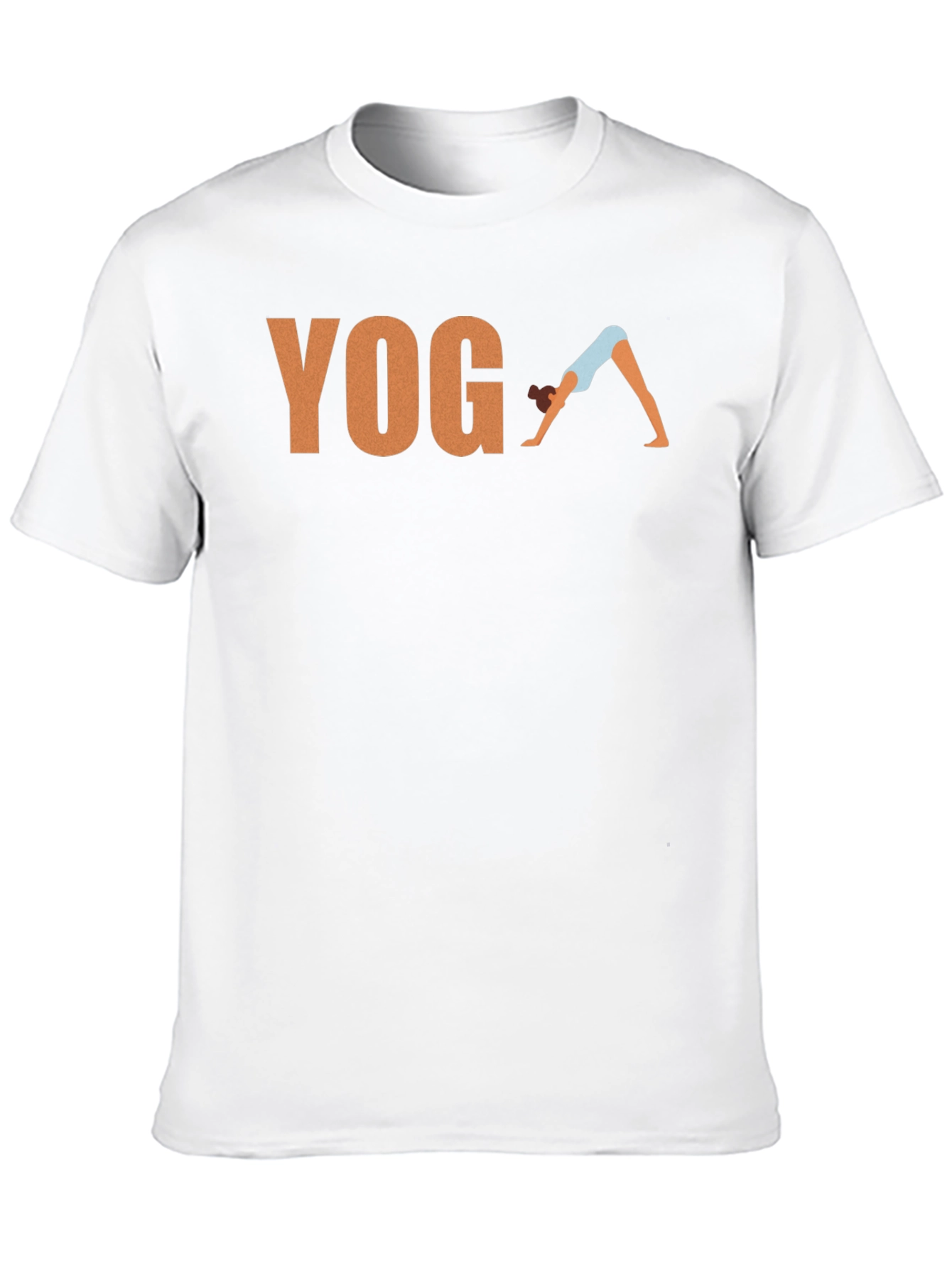 Yoga Pose Graphic T-Shirt - Black
