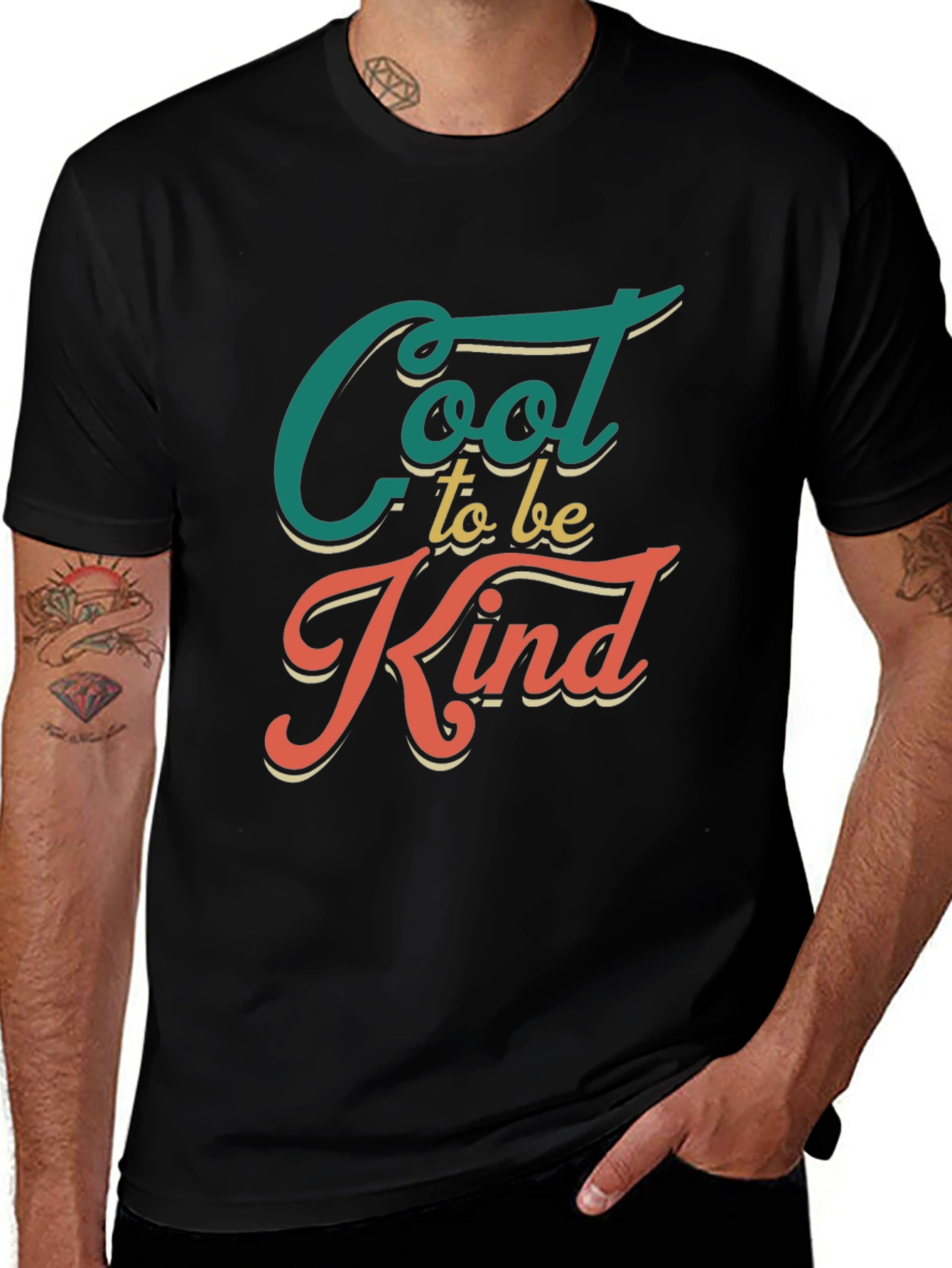 Cool to be Kind Graphic Tee - Retro Style