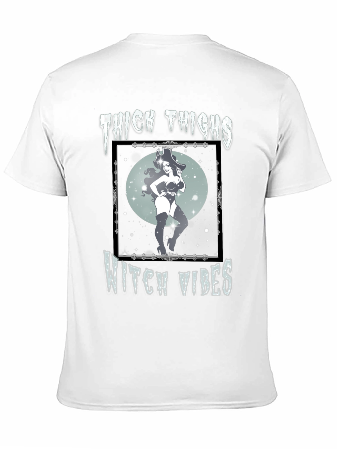 Thick Thighs Witch Vibes Graphic Tee