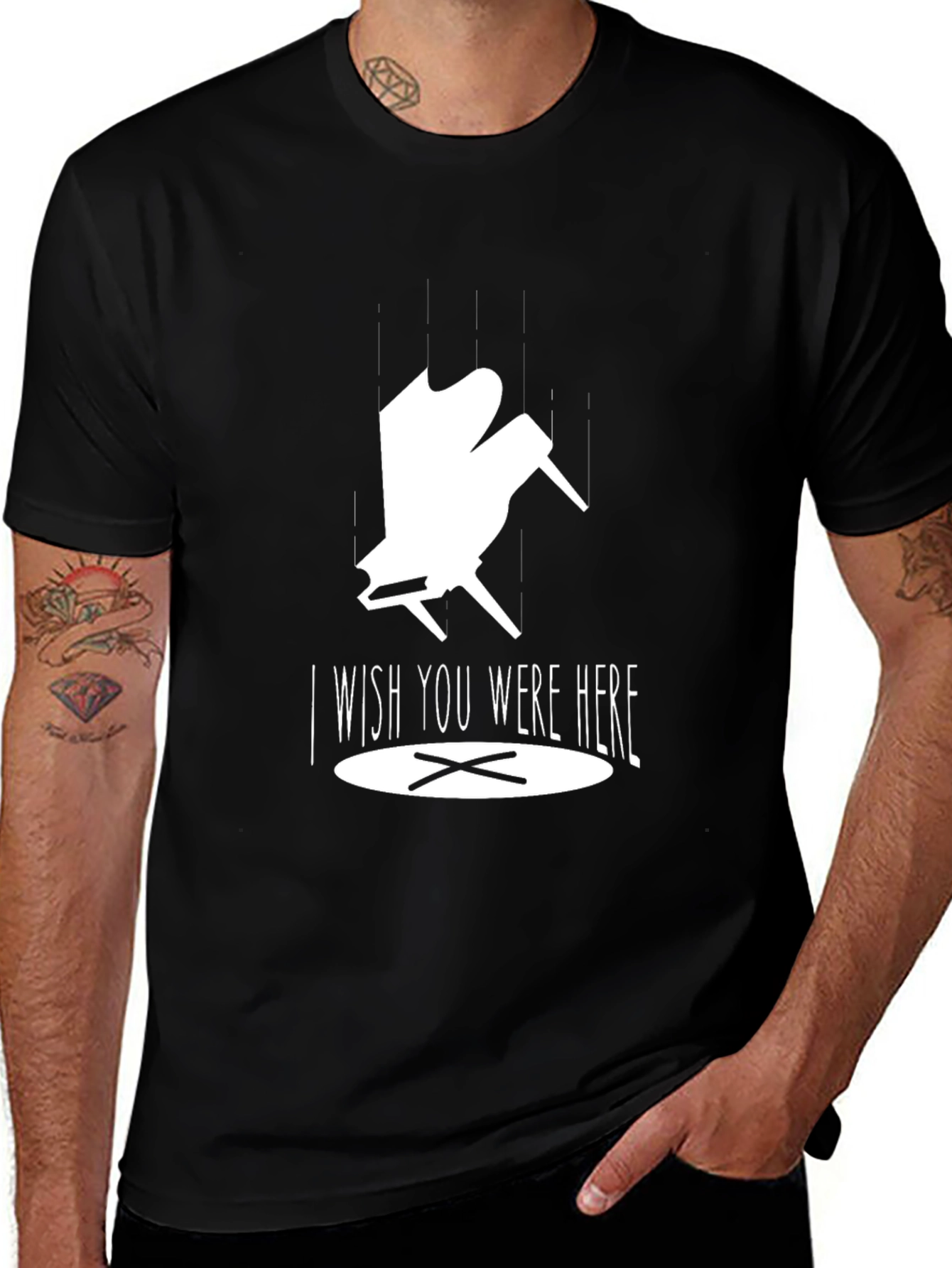 I Wish You Were Here Graphic T-Shirt