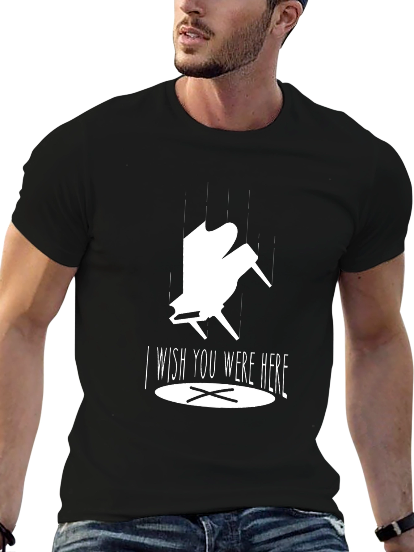 I Wish You Were Here Graphic T-Shirt