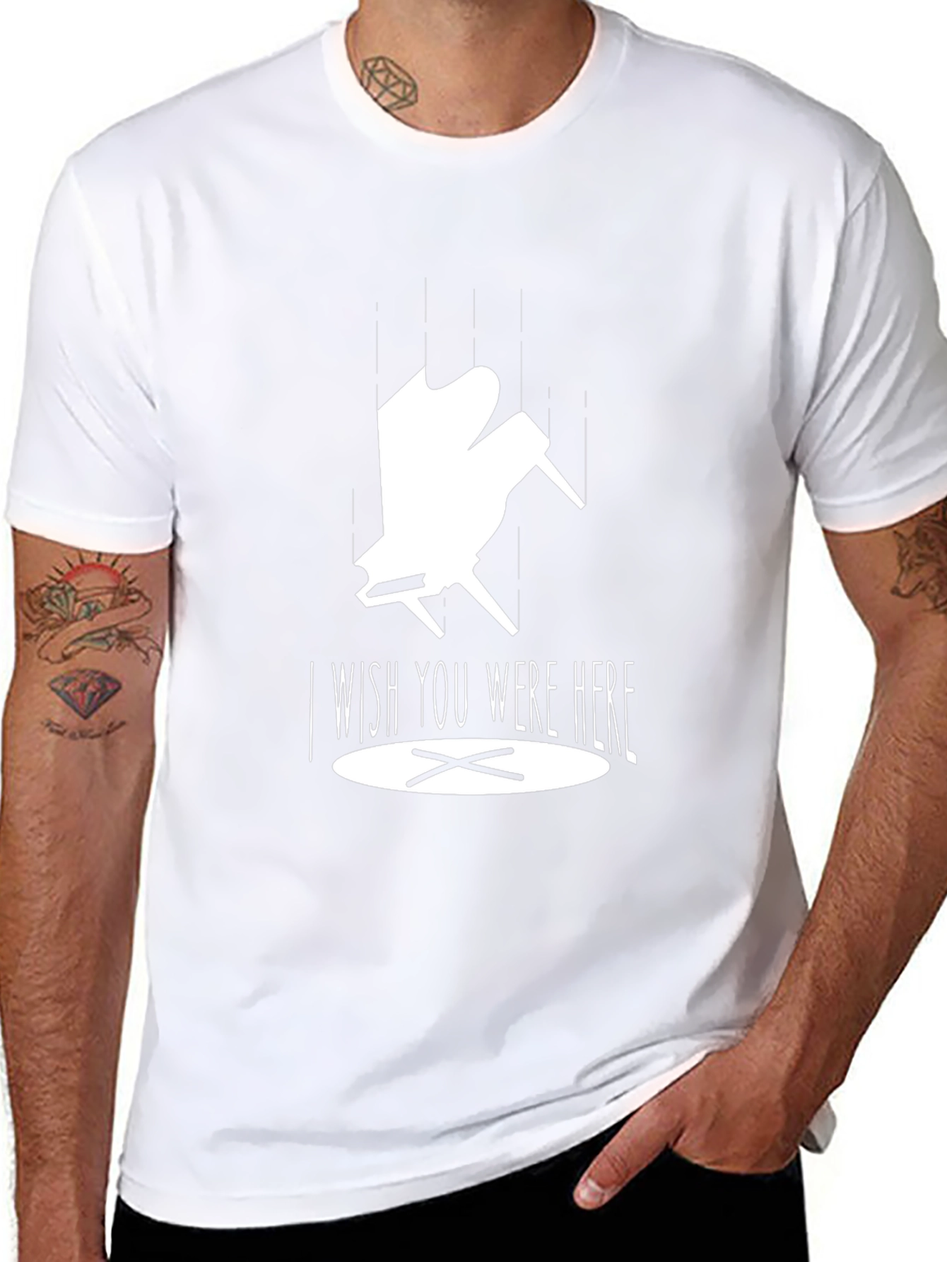 I Wish You Were Here Graphic T-Shirt