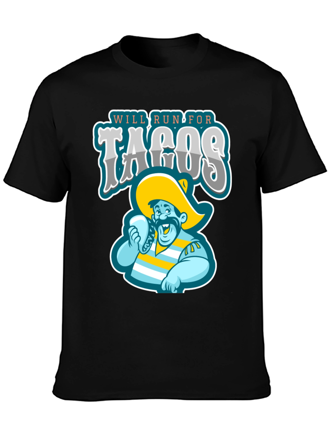 Will Run For Tacos T-Shirt