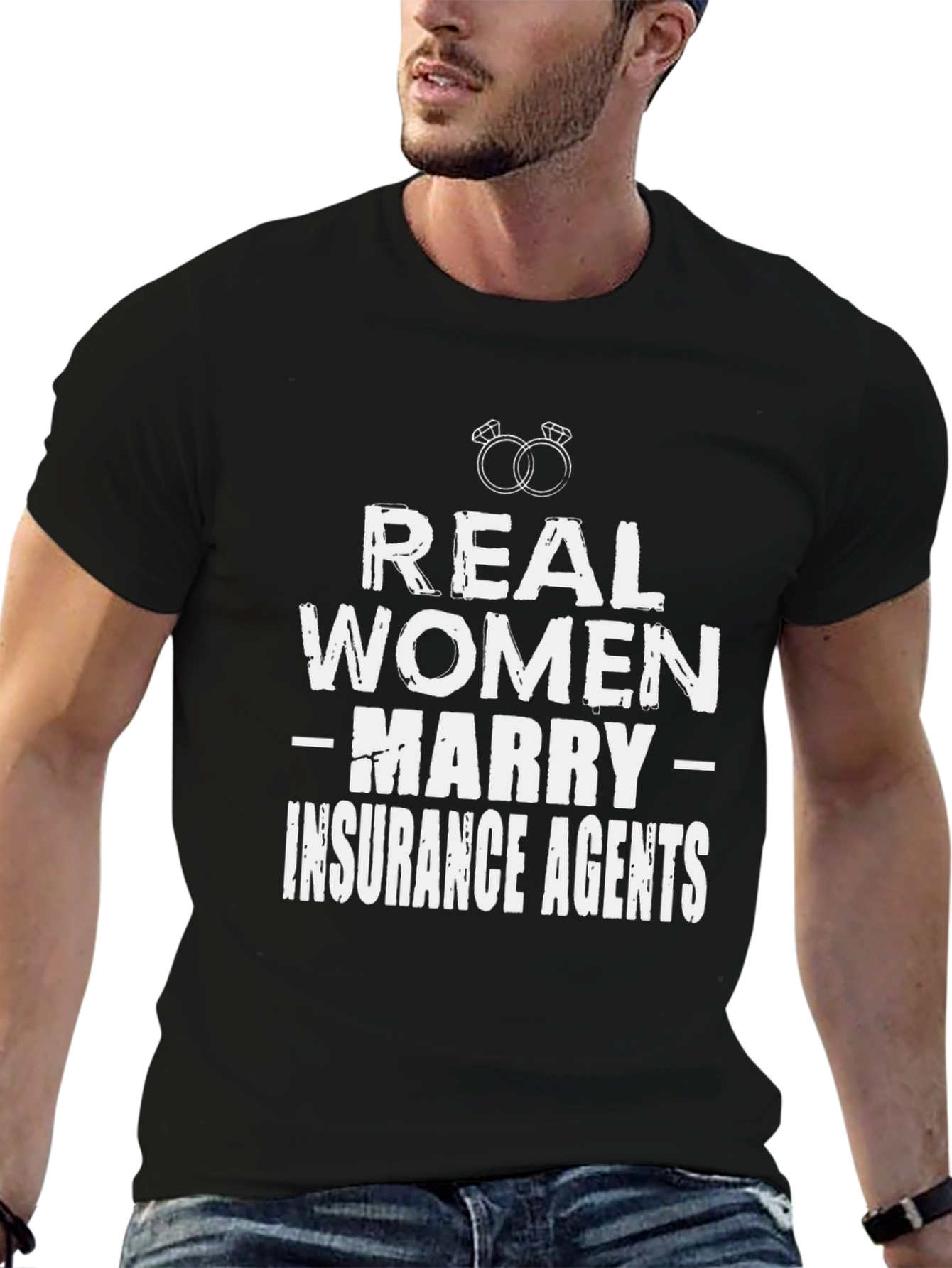 Real Women Marry Insurance Agents T-Shirt