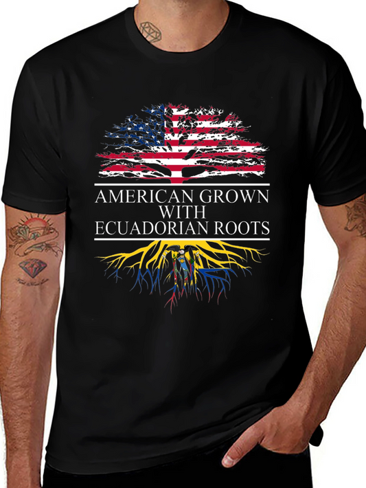 American Grown Ecuadorian Roots T-Shirt