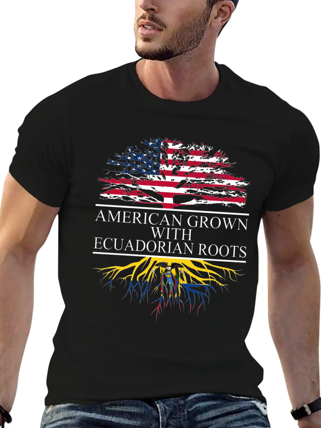 American Grown Ecuadorian Roots T-Shirt