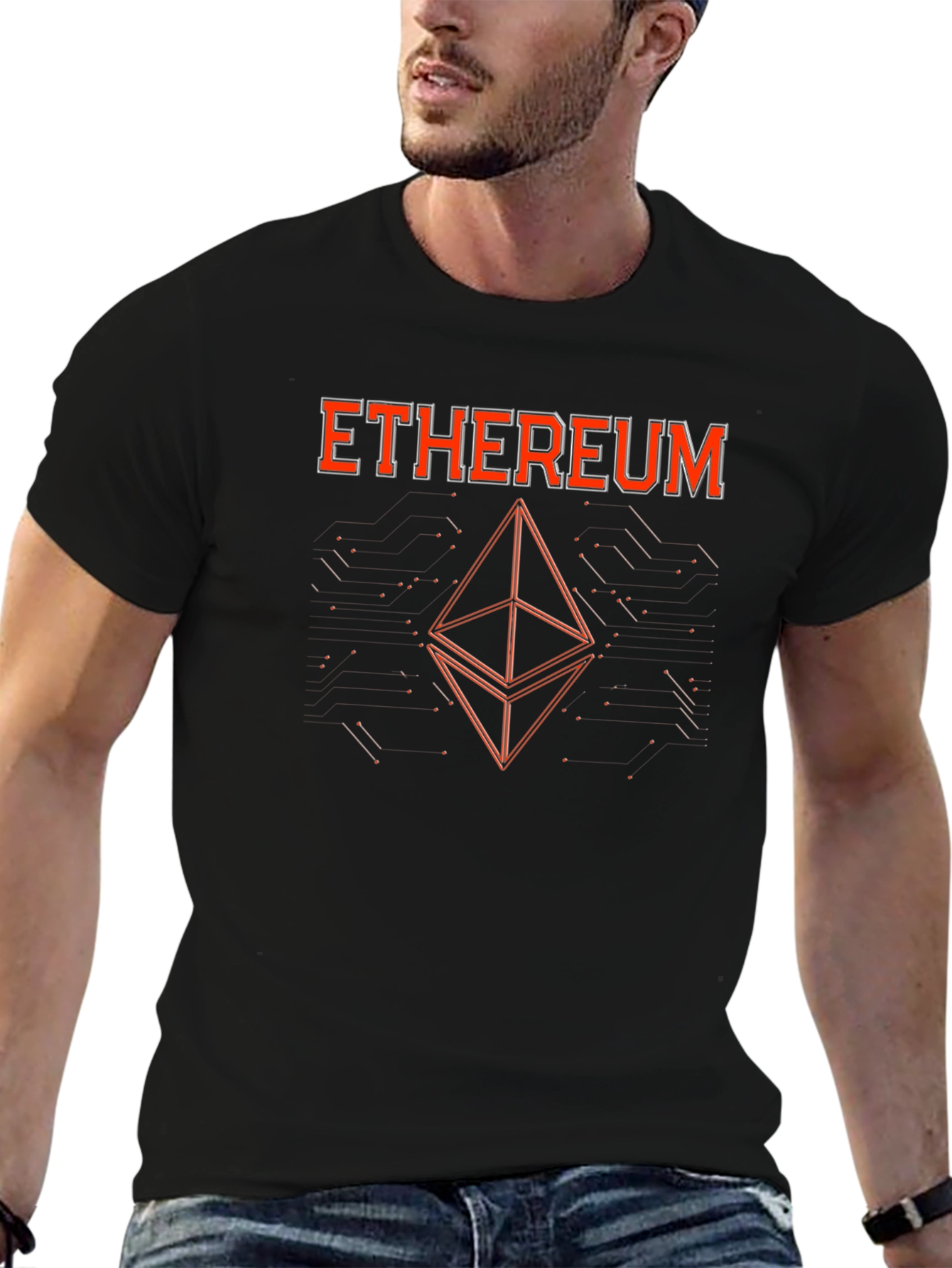 Ethereum Crypto T-Shirt - Black