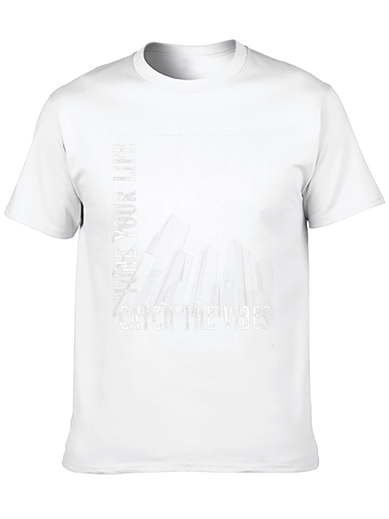 Tune Your Life Catch The Vibes Graphic Tee
