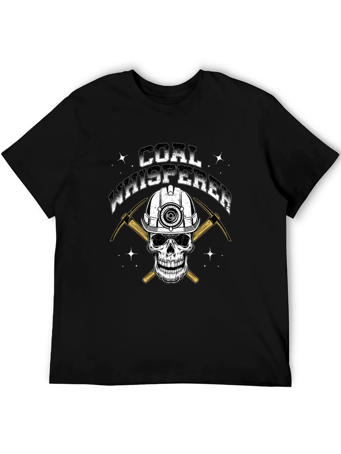 Coal Whisperer Skull Graphic T-Shirt