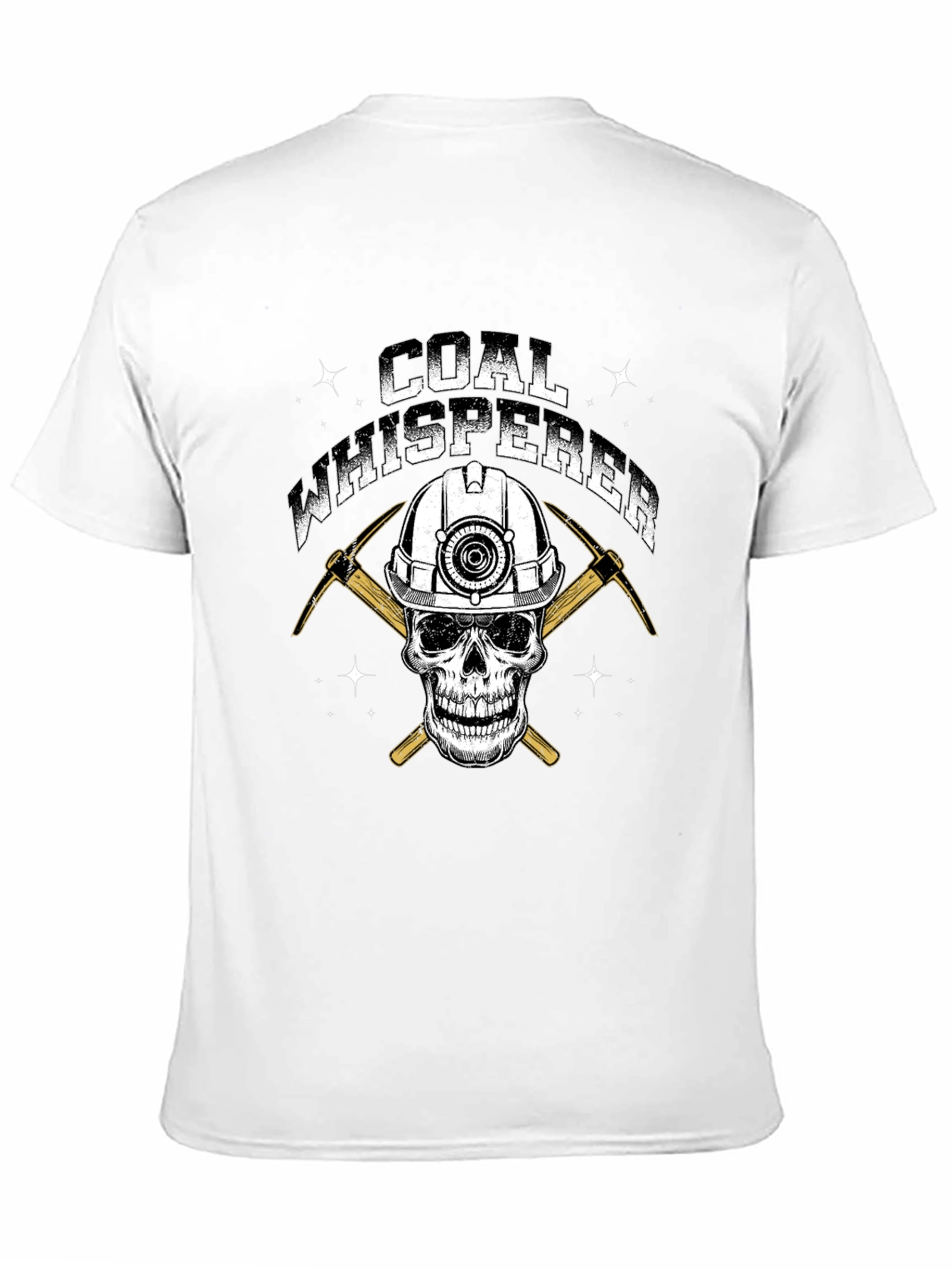 Coal Whisperer Skull Graphic T-Shirt