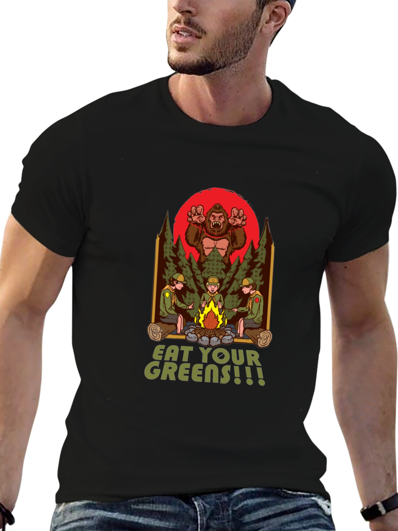 Eat Your Greens Graphic T-Shirt