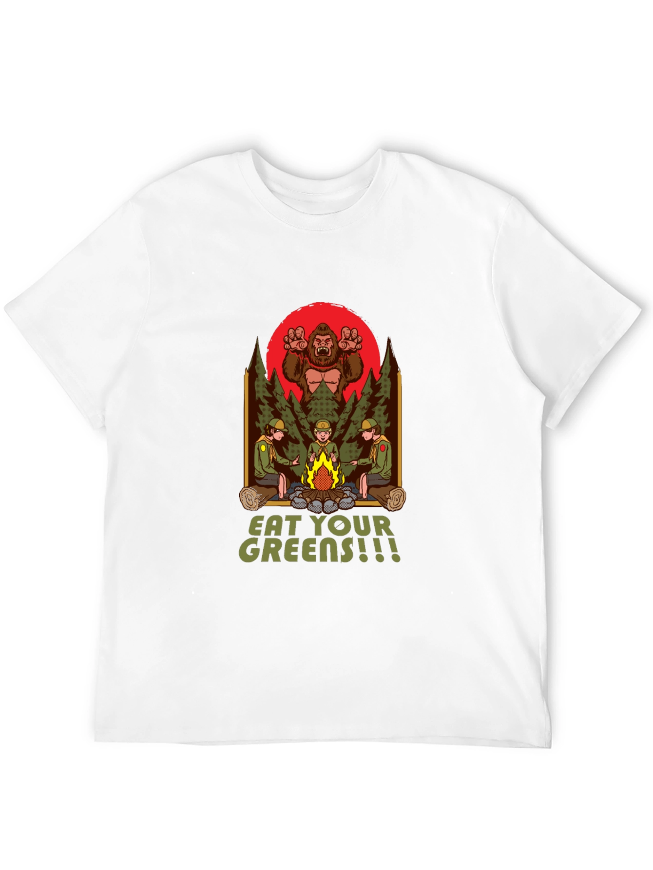 Eat Your Greens Graphic T-Shirt