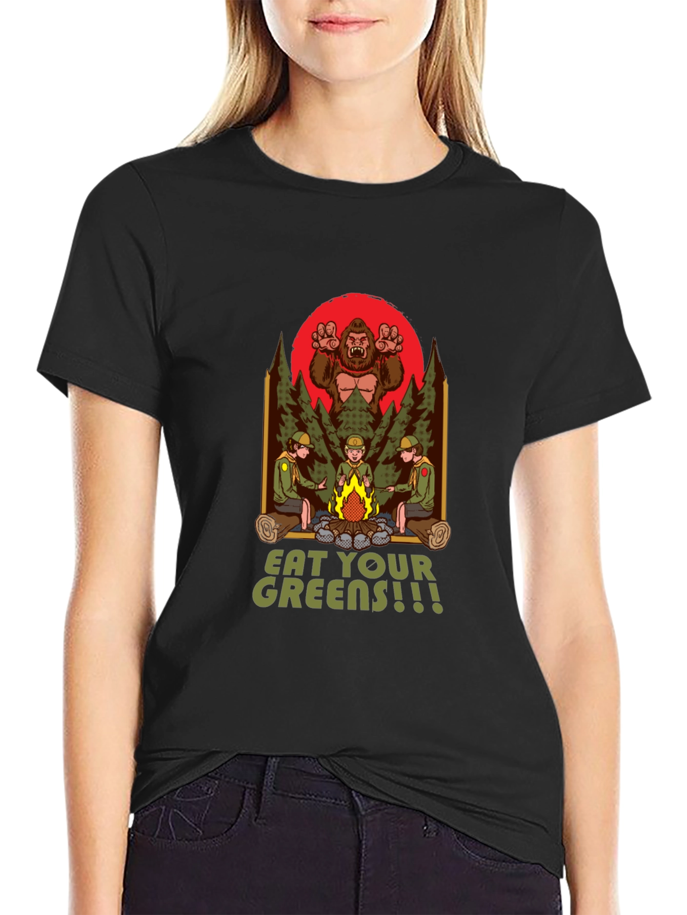 Eat Your Greens Graphic T-Shirt