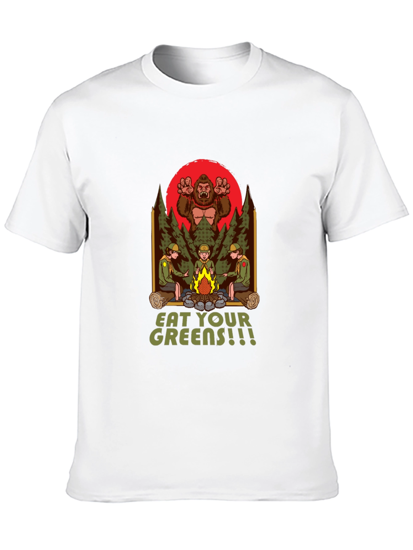 Eat Your Greens Graphic T-Shirt