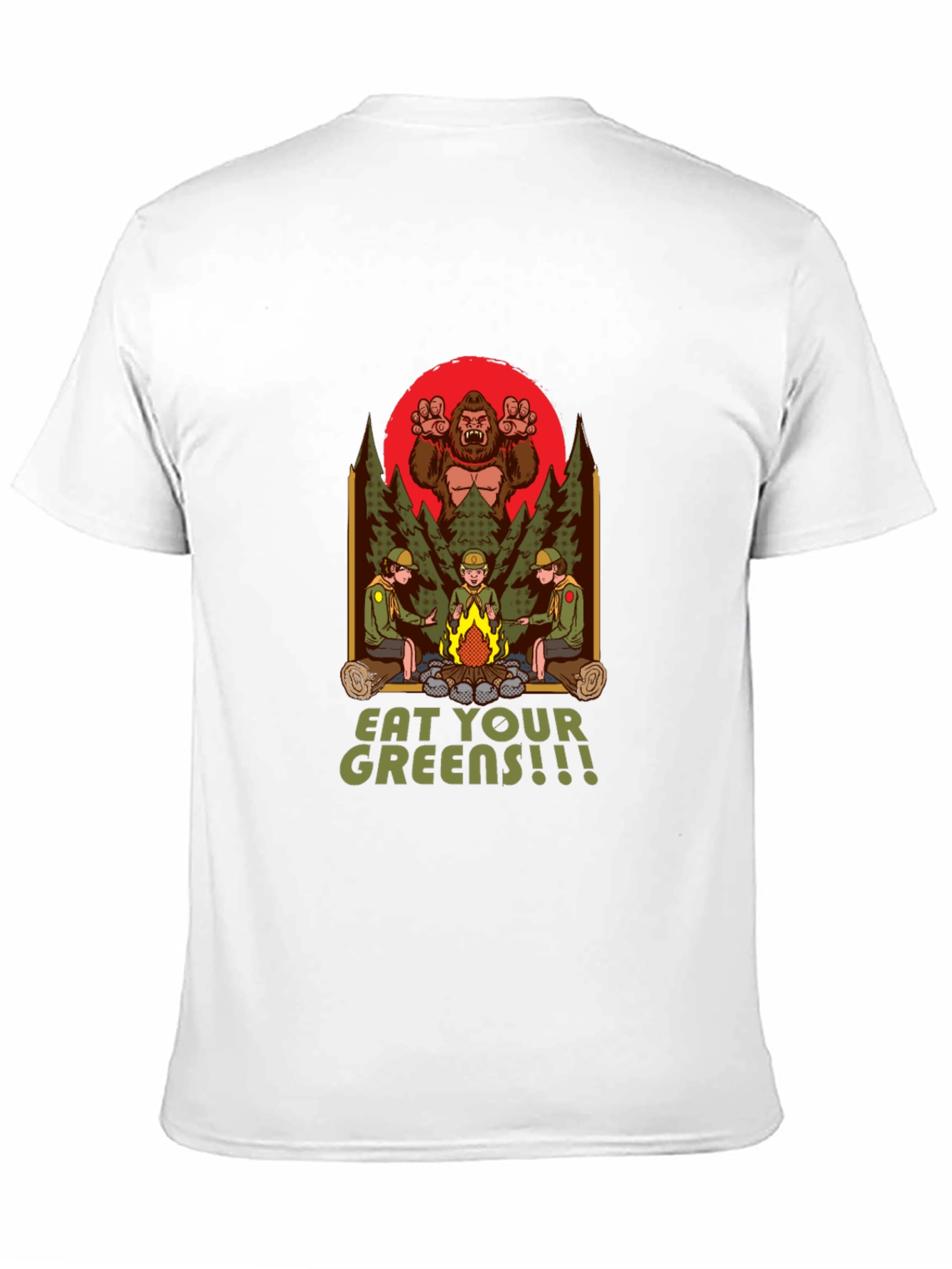 Eat Your Greens Graphic T-Shirt