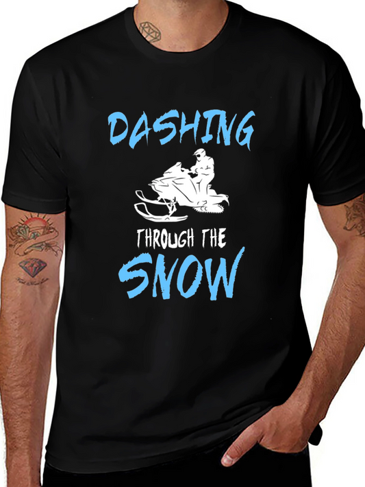 Dashing Through The Snow Graphic Tee
