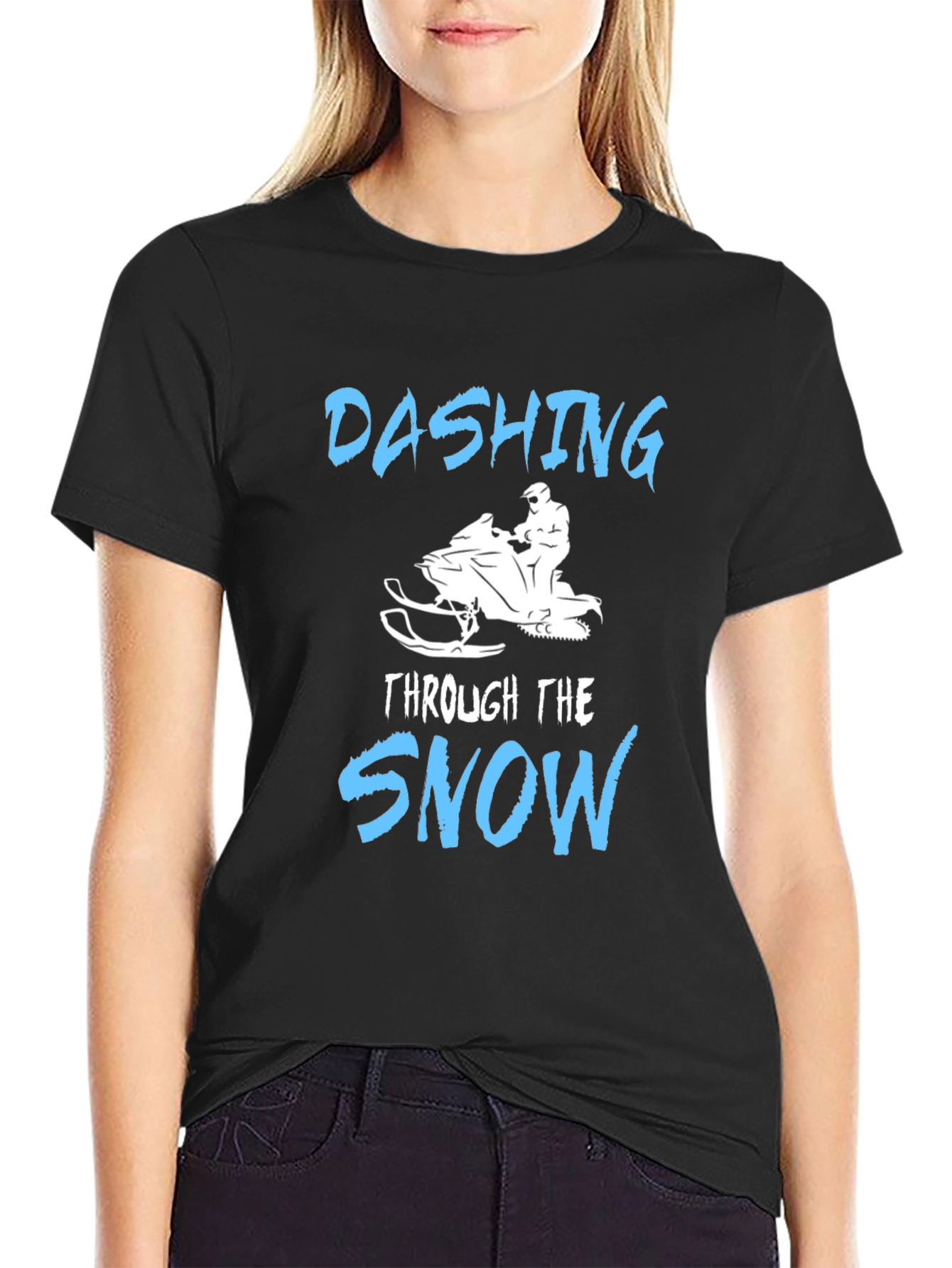 Dashing Through The Snow Graphic Tee