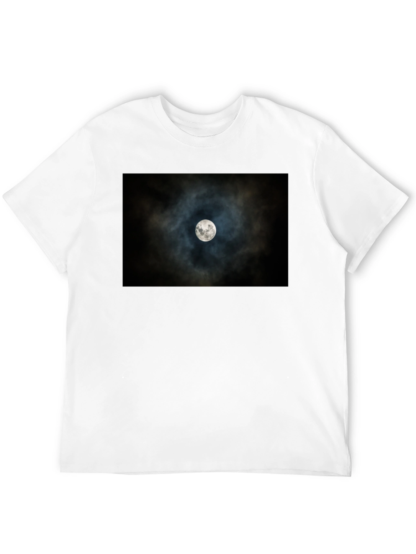 Lunar Eclipse Black Tee - Celestial Style