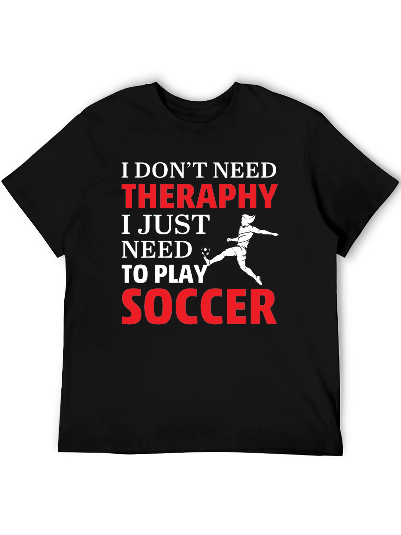Soccer Therapy Graphic Tee