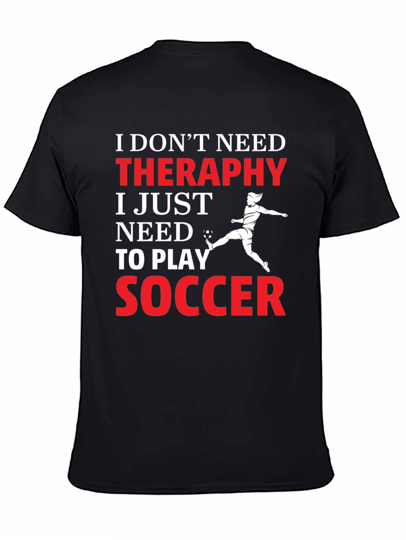 Soccer Therapy Graphic Tee